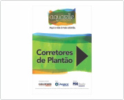 Estandartes e cavaletes de sinaliza&ccedil;&atilde;o fixos ou remov&iacute;veis em qualquer formato e diversos materiais: chapa met&aacute;lica, duratex, lona, PVC, etc.